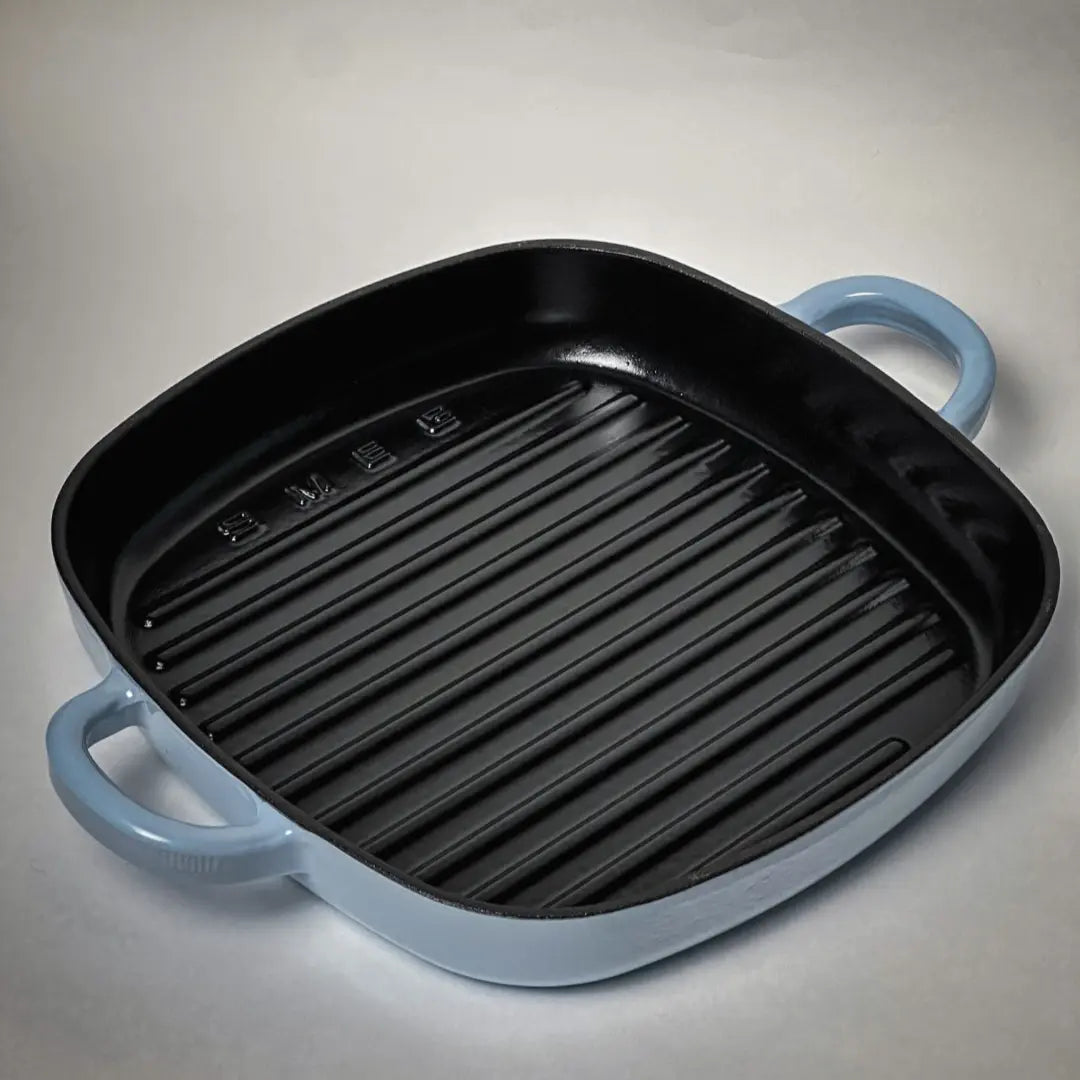 SMEG Poêle Grill en Fonte